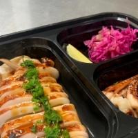Ikayaki · Pan-Fried whole Squid BBQ