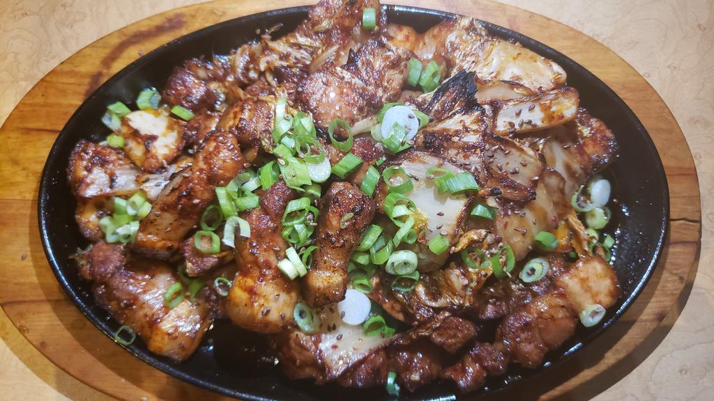 Kimchi and Pork with Tofu · 