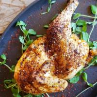 Meso's Whole Roasted Chicken · Mary’s free range chicken, house spice blend, red yogurt