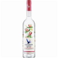 Grey Goose Essences Strawberry Lemongrass (750 Ml) · The subtle taste of freshly picked strawberries meets aromatic notes of lemongrass for a coc...