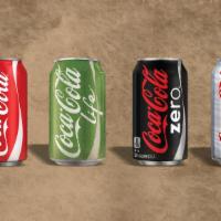 Soda · Carbonated soda which quenches your thirst.