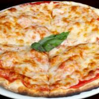 Margherita Pizza · Vegetarian. Tomato sauce, mozzarella, and basil.