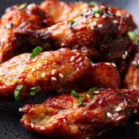Sweet & Spicy Chicken · Sweet & Spicy Half Chicken with Korean Chicken Moo (Sweet Radish)