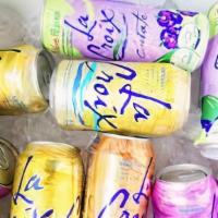 La Croix · Get a can of chilled flavored sparkling water.