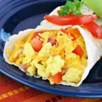 Build Your Own Breakfast Burrito · You make it your way.