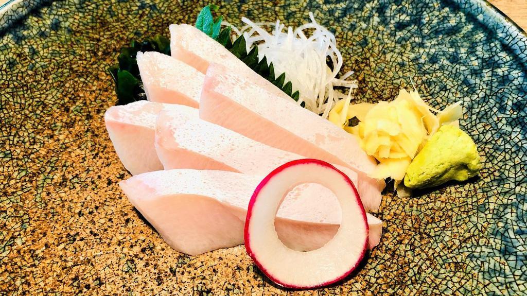 Hamachi Sashimi · Yellow Tail Sashimi (6pc)