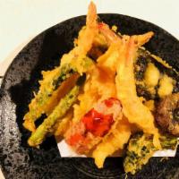 Shrimp and Vegetable Tempura  · Deep fried shrimp and vegetables tempura