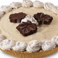 Pumpkin Pie - Ready for Pick Up Now · Pumpkin Ice Cream in a Graham Cracker Pie Crust topped with Cinnamon Frosting and Chocolate ...