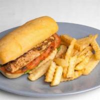 Jerk Chicken Sandwich · Served w/ French Fries