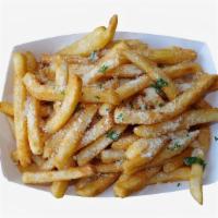 Truffle Fries · French fries topped with truffle oil.