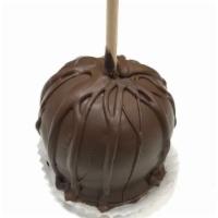 Caramel Apple Dipped in Chocolate · Tart Granny Smith Green apple dipped in rich, buttery homemade caramel and dipped again in c...
