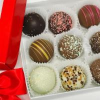 Assorted Truffle Box · 9 delicious Truffles, variety most popular  of flavors.