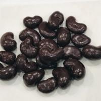 Dark Chocolate Cashews · Dark chocolate covered Cashews