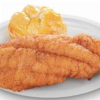 Cajun Fish & Biscuit Meal · Cajun fish (1 piece or 2 piece) and 1 biscuit of choice.