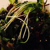 Kaiso salad 海藻サラダ · assorted seaweed, spring mix & daikon-radish with soy base dressing