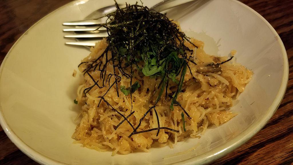 Mentaiko Beefun しそ明太子ビーフン · vermicelli noodles in spicy cod roe & shiso leaves