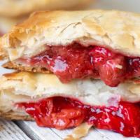 Cherry & Strawberry - 12 Pack · How much?...Berry much!
These generous, all-natural single serving pocket pies have  Mamie’s...