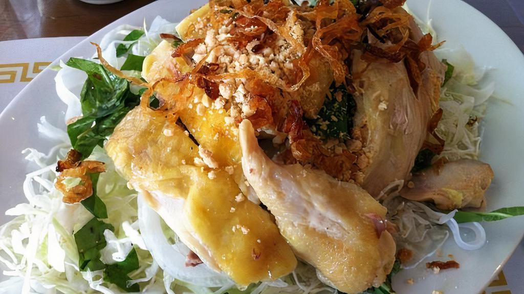 A7. Goi Ga · Chicken salad (chicken with mixed greens served with fish sauce).