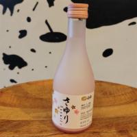 Hakutsuru Sayuri Nigori (300 ml) · Alcohol 12.5%  300 ml
Sayuri Nigori Sake ( Coarse - Filtered )
Product of Japan