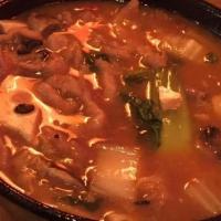 186. 湖南酸辣粉 / Hunan Hot & Sour Clear Noodle Soup · Spicy.
