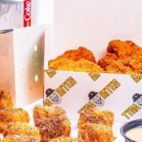 Rolling Solo Pack · 8 pieces of oven baked crispy chicken bites seasoned with your choice of dust & served with ...