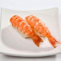 Ebi Nigiri · Cooked Shrimp Sushi (2 Pieces)