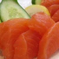 Smoked Salmon Sashimi · Smoked Salmon Sashimi (4 Pieces)
