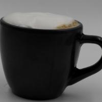 Macchiato · Double shot of espresso topped with a little bit of milk foam