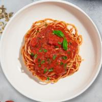 Spaghetti With Marinara · Spaghetti with marinara sauce.