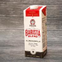 Califia Almond Milk - Barista Edition · Califia farms barista blend almond milk is specially formulated to steam well to create beau...