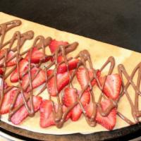 Love At First Bite · Nutella, strawberry.