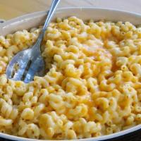 Mac & Cheese · Savory soup with macaroni noodles.
