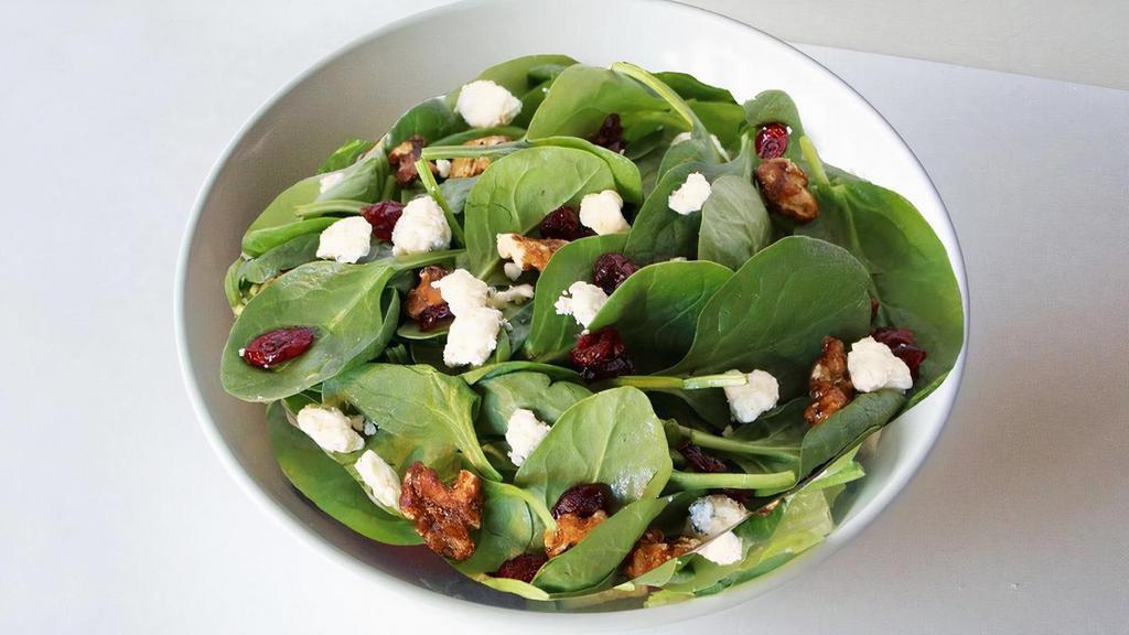 Entree Classic Spinach Salad · 
