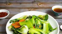 L15. Stir Fried Mixed Green Vegetables · Yau choy, shanghai bok choy & broccoli.