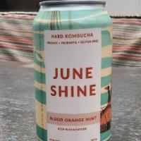 Blood Orange Mint JuneShine · Hard Kombucha