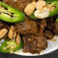 Mutton Sukha(Cheff special) · Drink friendly spiced bone in goat cooked and tossed with indian spices