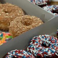 Half Dozen Donuts · Regular donuts (Cake, Raised, Old Fashioned Donuts)