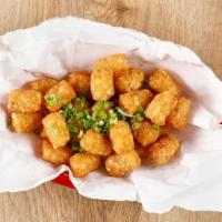 BIG Side of Tots · More crispy and fluffy and potatoey and yummy