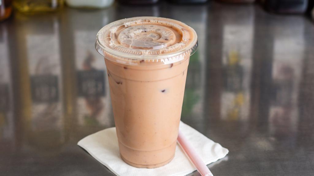 Chai Tea Latte · Spiced Black Tea and Milk steamed to perfection or served on ice! Make it 