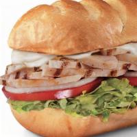 Grilled Chicken Breast  , Large (11-12 Inch) · Grilled chicken breast and melted provolone, served Fully Involved® (mayo, lettuce, tomato, ...