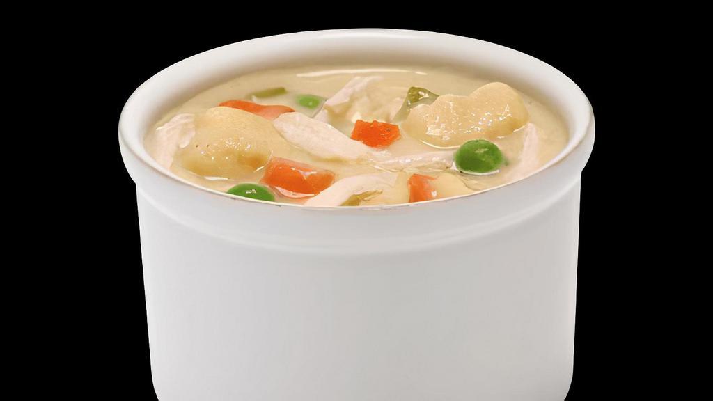 Soups, Cup Of Chicken Dumpling · 