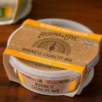 Burmese Crunchy Mix · Our Burmese Crunchy Mix is a medley of roasted peanuts, garlic chips, chickpeas, sunflower s...