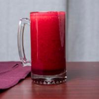 . Vampiro · a. Carrots, beets, celery, ginger, and orange juice.