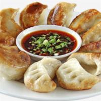 Handmade Veg Kothey Momo · Pan Fried Momo
Himalayan pan fried dumplings filled with mince veggie along with Nepalese sp...