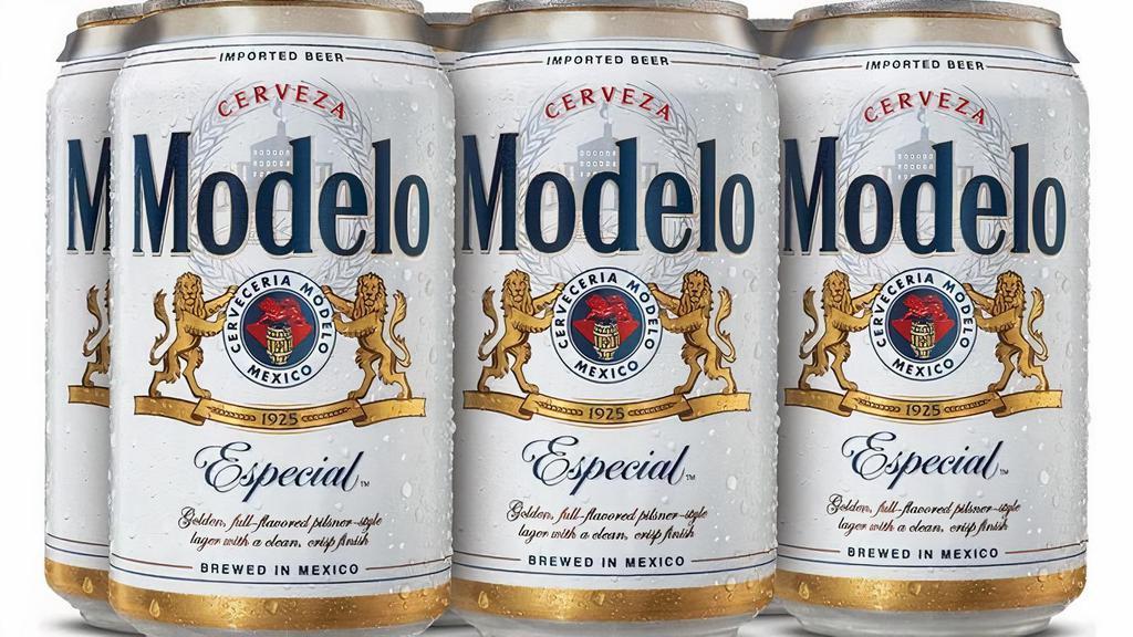 Modelo Especial · 6pk - 12 oz Can Beer (4.4% ABV)