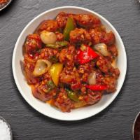 Chilly Chicken · A Chinese delicacy, Chicken with onion and bell pepper.