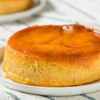 Flan · Delicious custard dessert topped with a layer of caramel.
