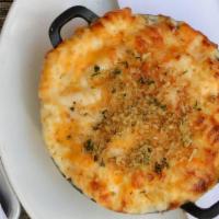 Mac and Cheese · parmesan bread crumbs