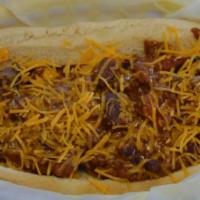Chili Cheese Dog · Cheddar or cheese whiz.