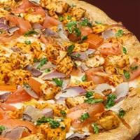 Chipotle Ranch Chicken (Medium) · Our scratch dough topped with garlic sauce, whole-milk mozzarella cheese, chicken tossed in ...